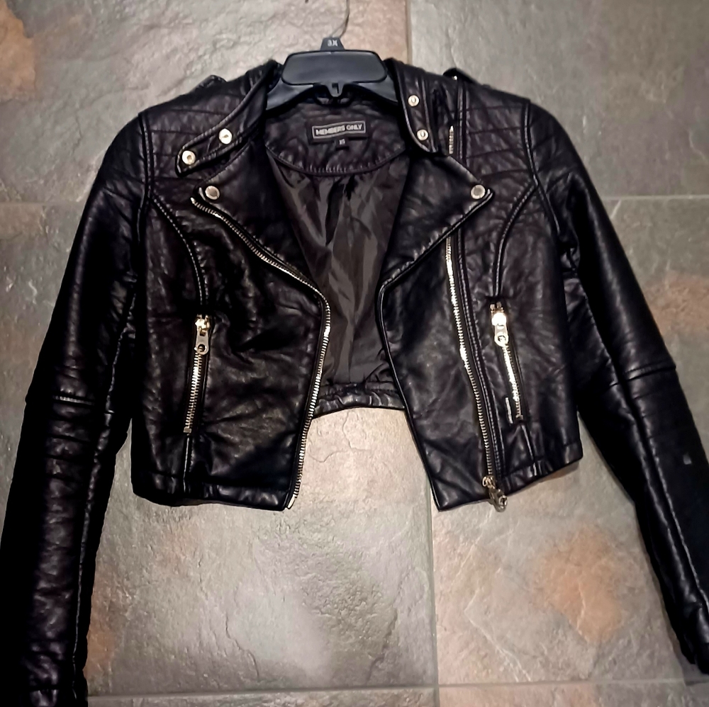 Black members only jacket